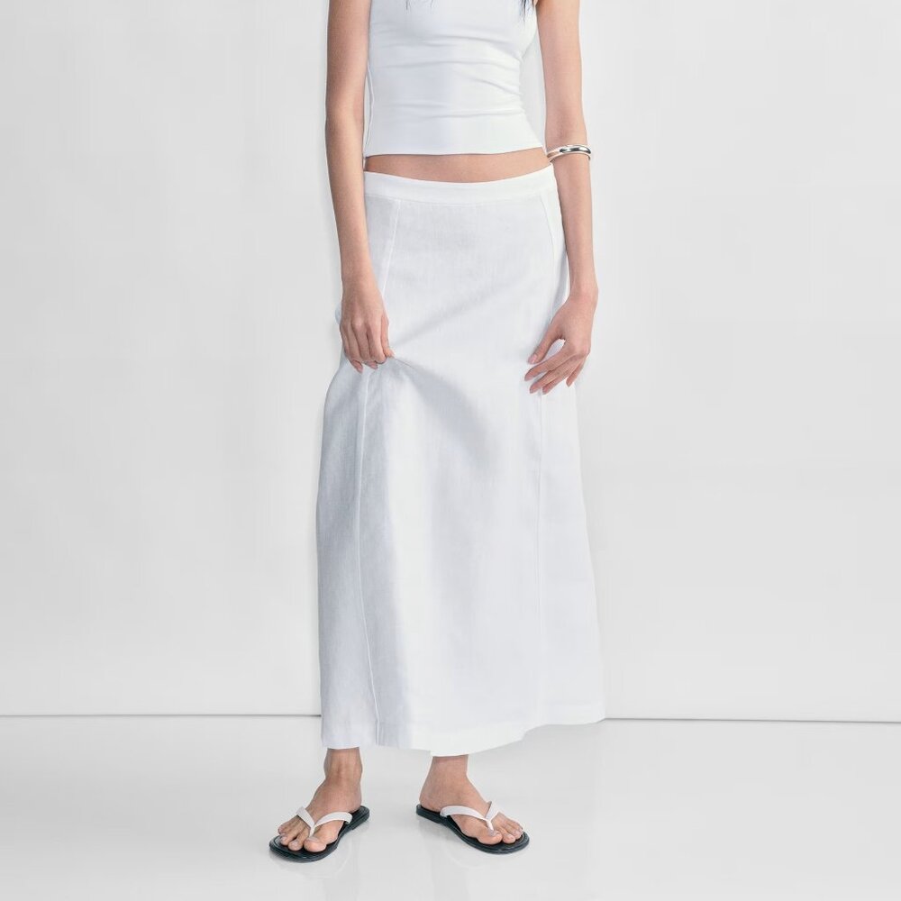 Wilfred Crawford Linen Skirt